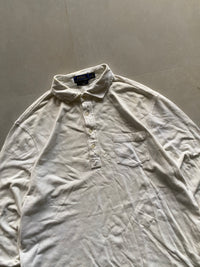 RALPH LAUREN FULL SLEEVE POLO SHIRT - L