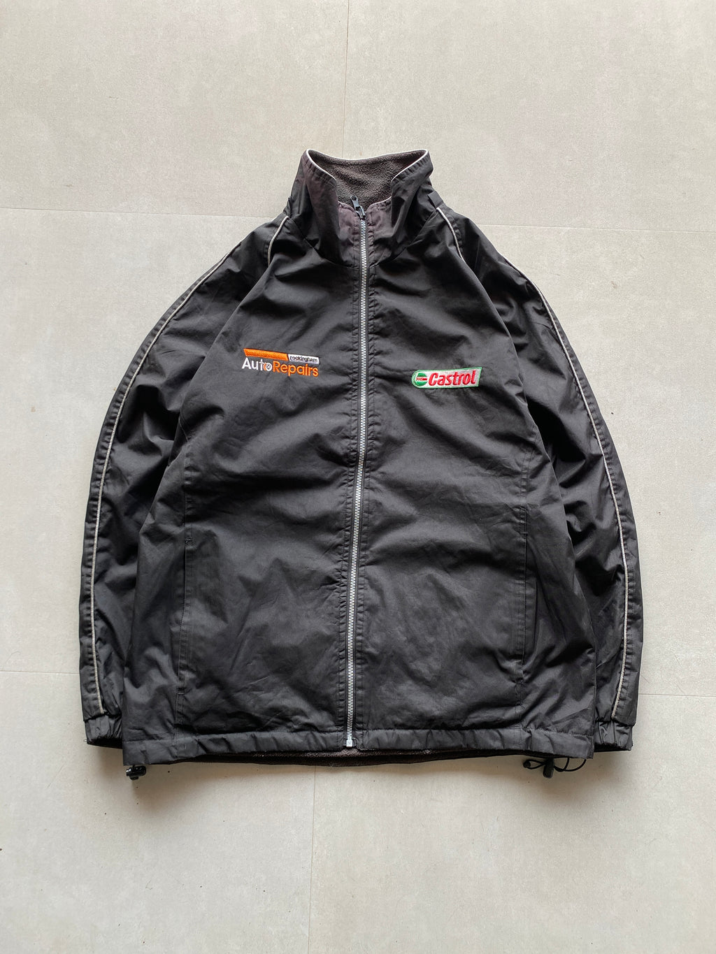 VINTAGE CASTROL JACKET - L