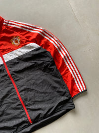 JVINTAGE ADIDAS MANCHESTER UNITED STRIPED JACKET - XL