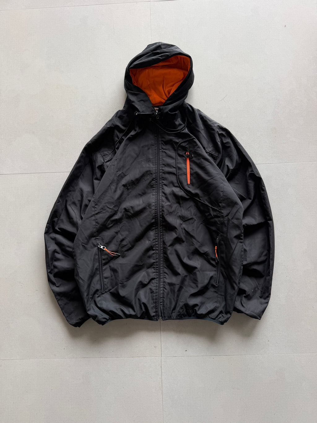 OFF WHITE HOODED JACKET (BOOTLEG) - M