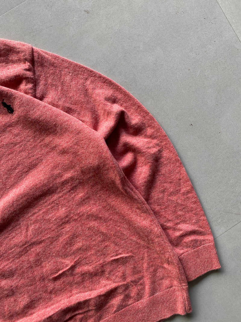 RALPH LAUREN PINK SWEATSHIRT - M