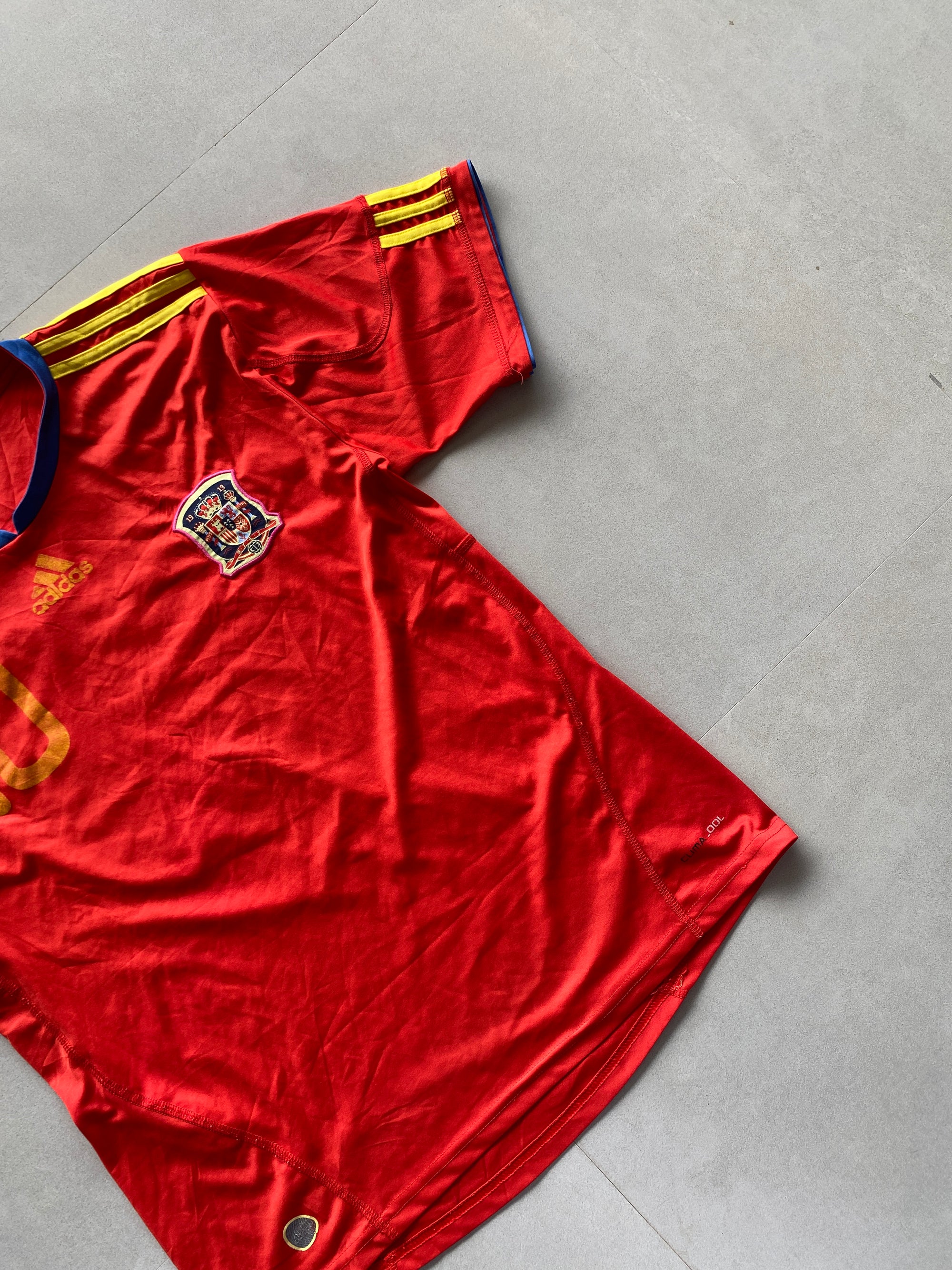 2010 ADIDAS SPAIN FABREGAS (10) JERSEY- m