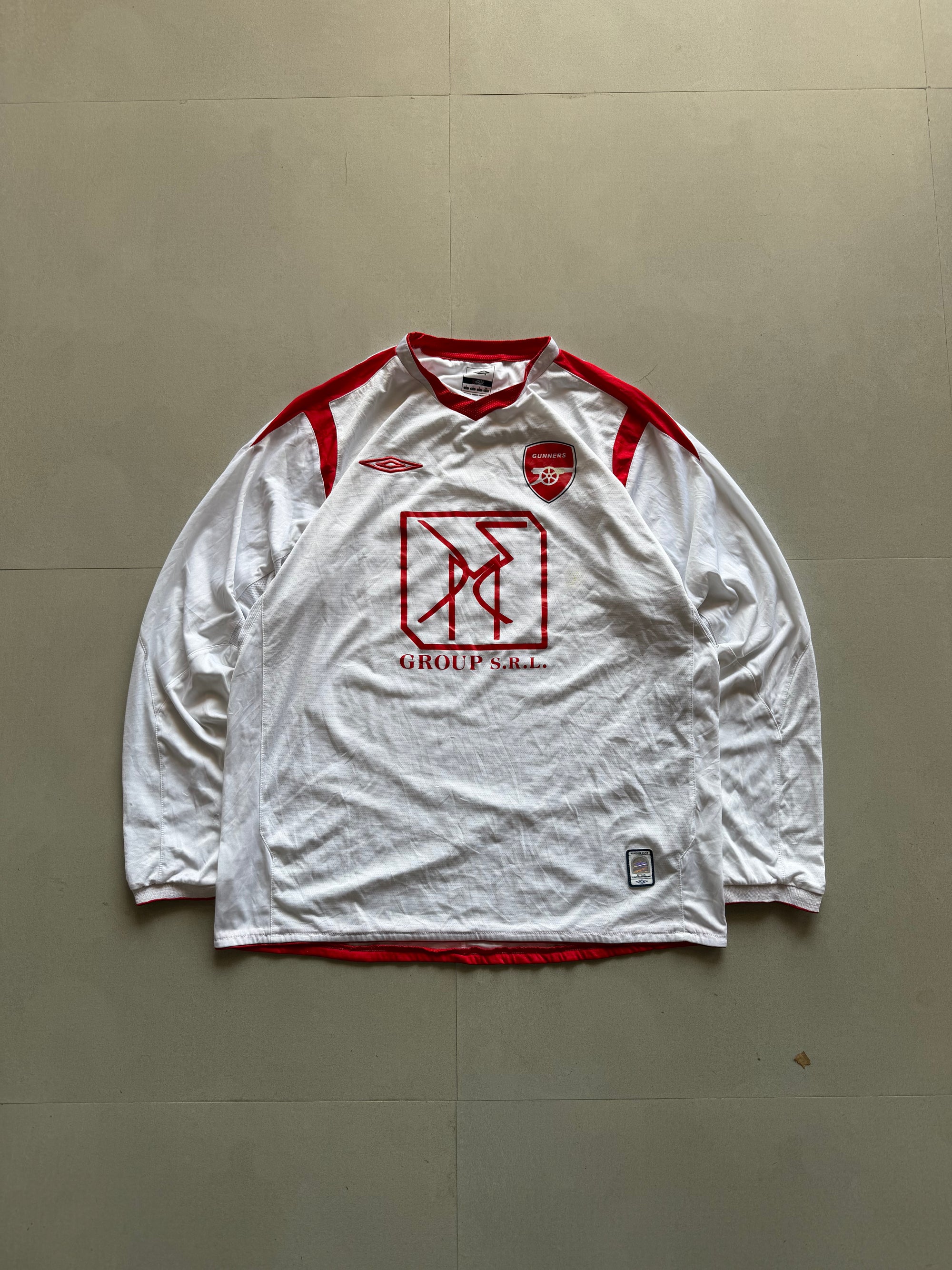 VINTAGE UMBRO GUNNERS JERSEY - L