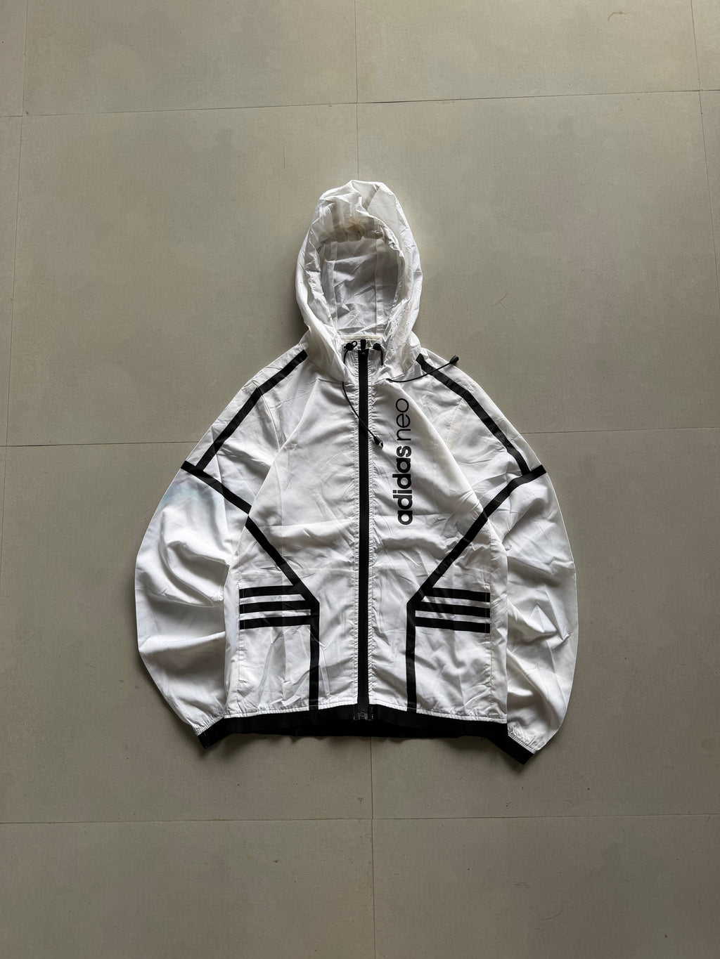 ADIDAS NEO HOODED JACKET - XS
