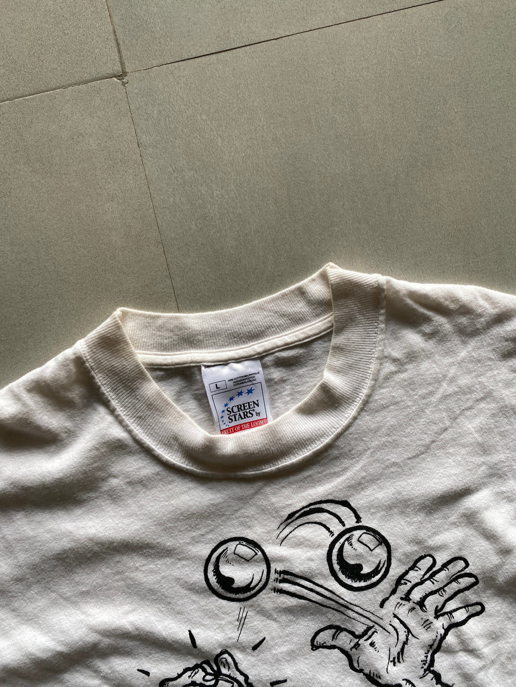 90s SCREEN STARS SINGLE STICH TEE - M