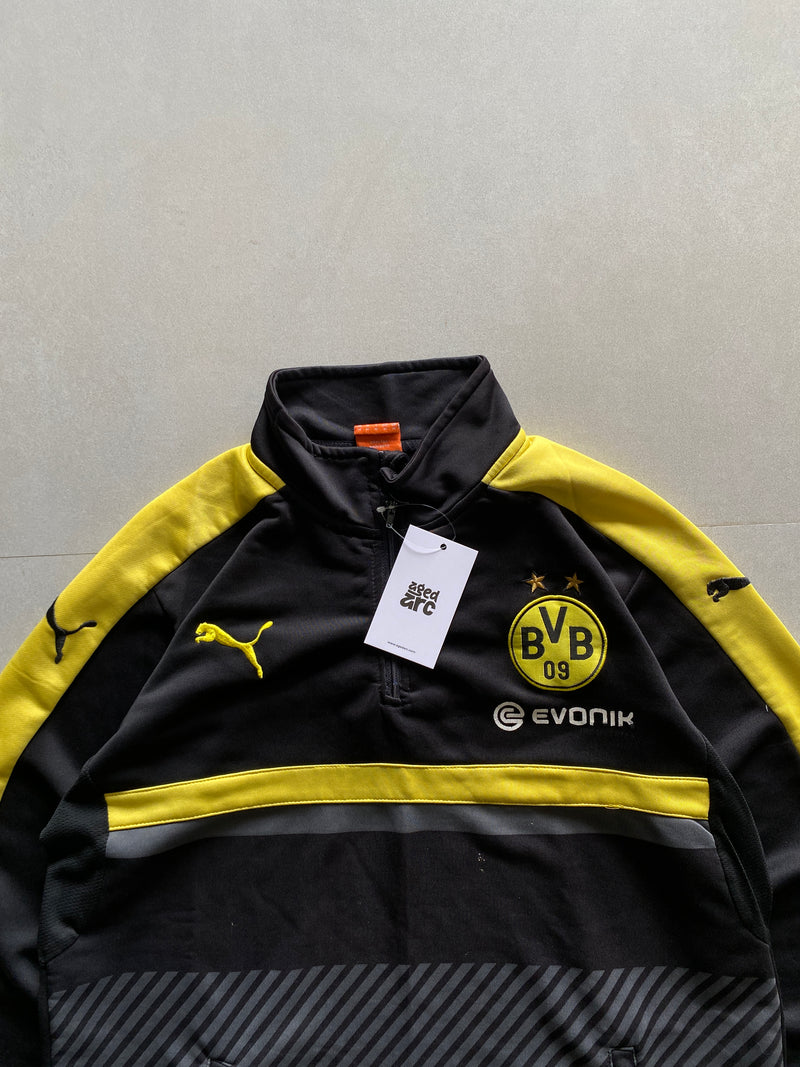 PUMA BORUSSIA DORTMUND QUARTER ZIP - M