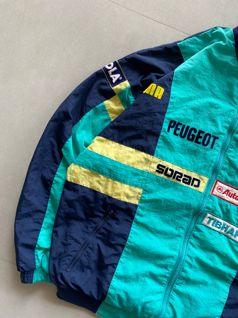 VINTAGE PUMA PUEGEOT RACING JACKET - L