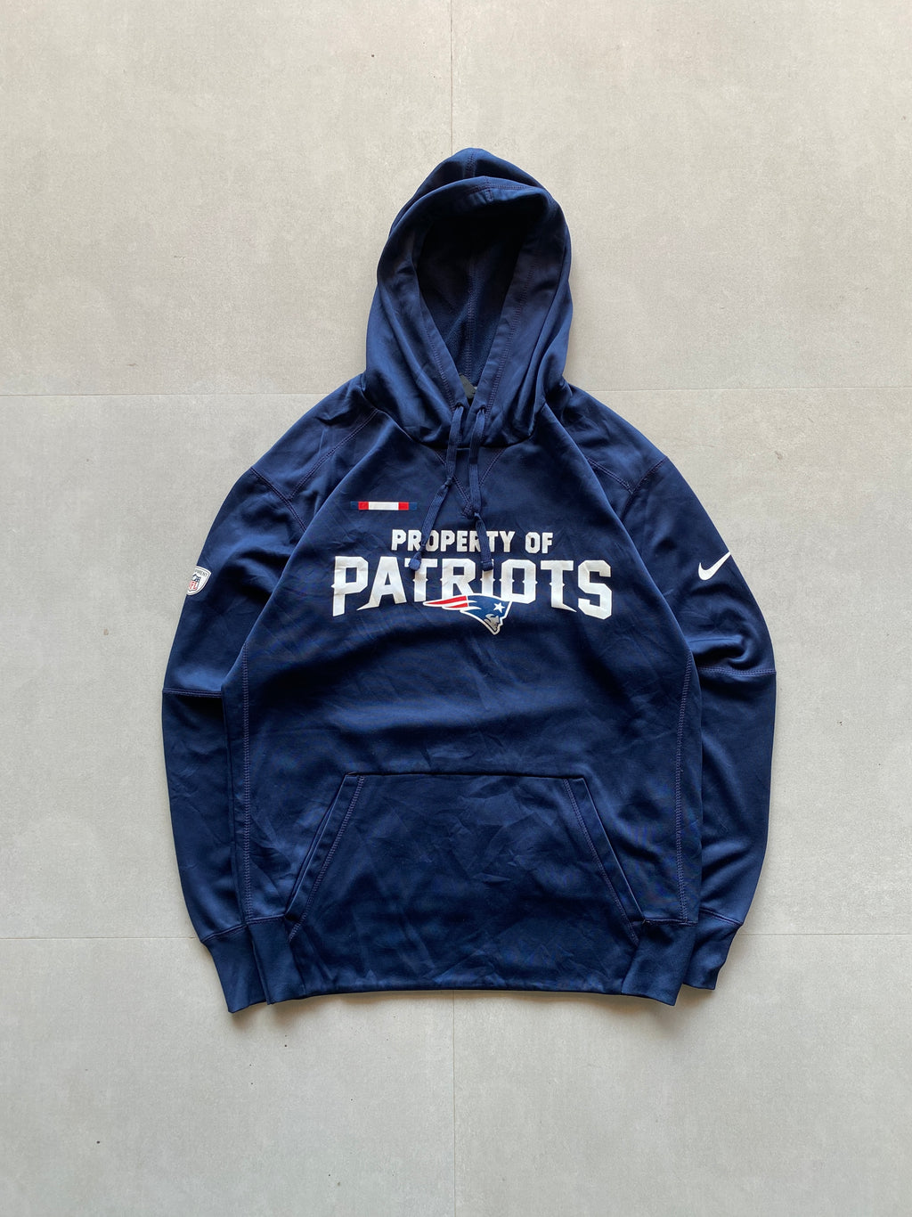 NIKE NFL PATRIOTS HOODIE - M