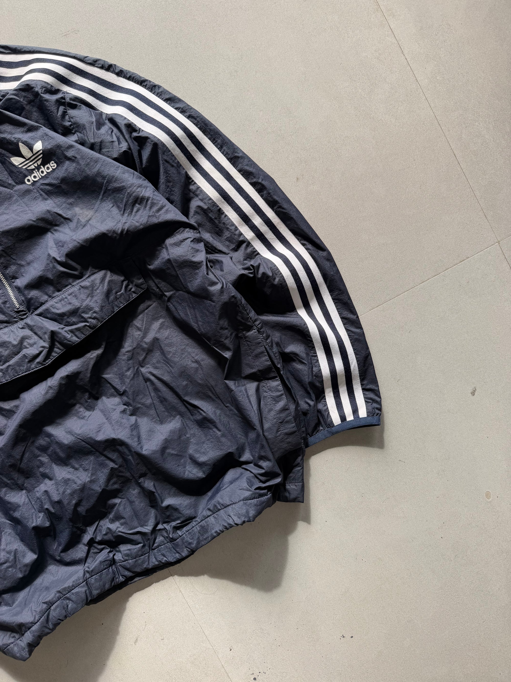 ADIDAS ORGINALS QUARTER ZIP JACKET - M
