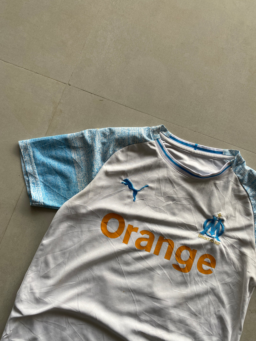 2018 PUMA OLIMPIQUE MARSEILLE JERSEY - XS