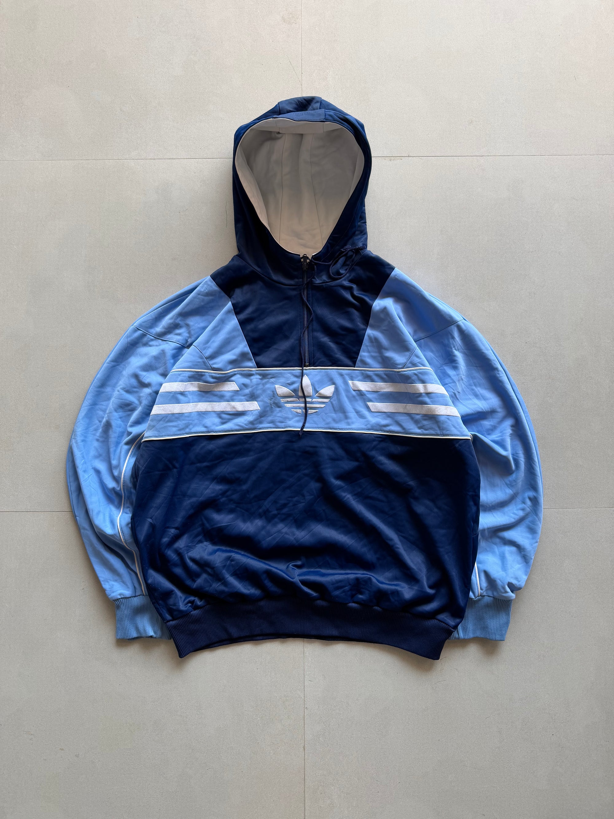 ADIDAS ORGINALS QUARRTER ZIP JACKET -XL