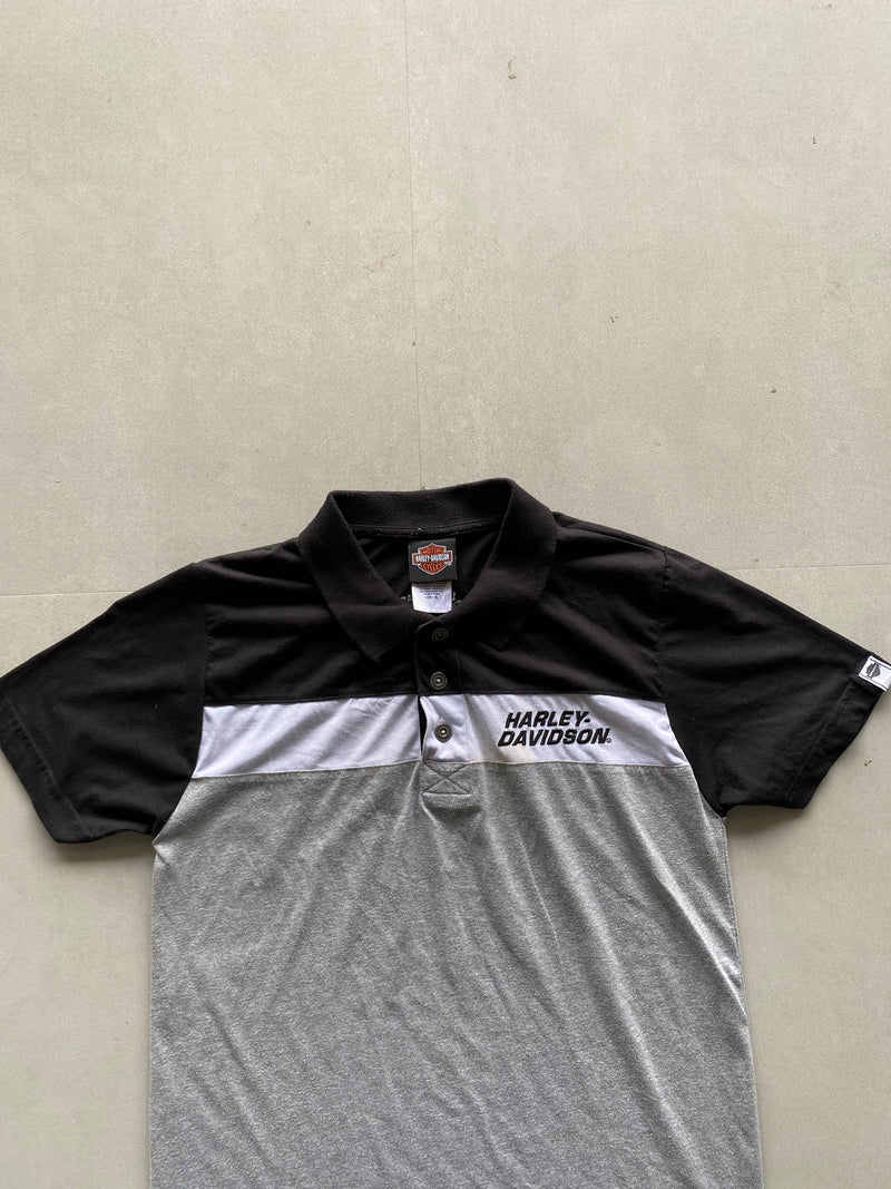 VINTAGE HARLEY DAVIDSON POLO SHIRT - XS
