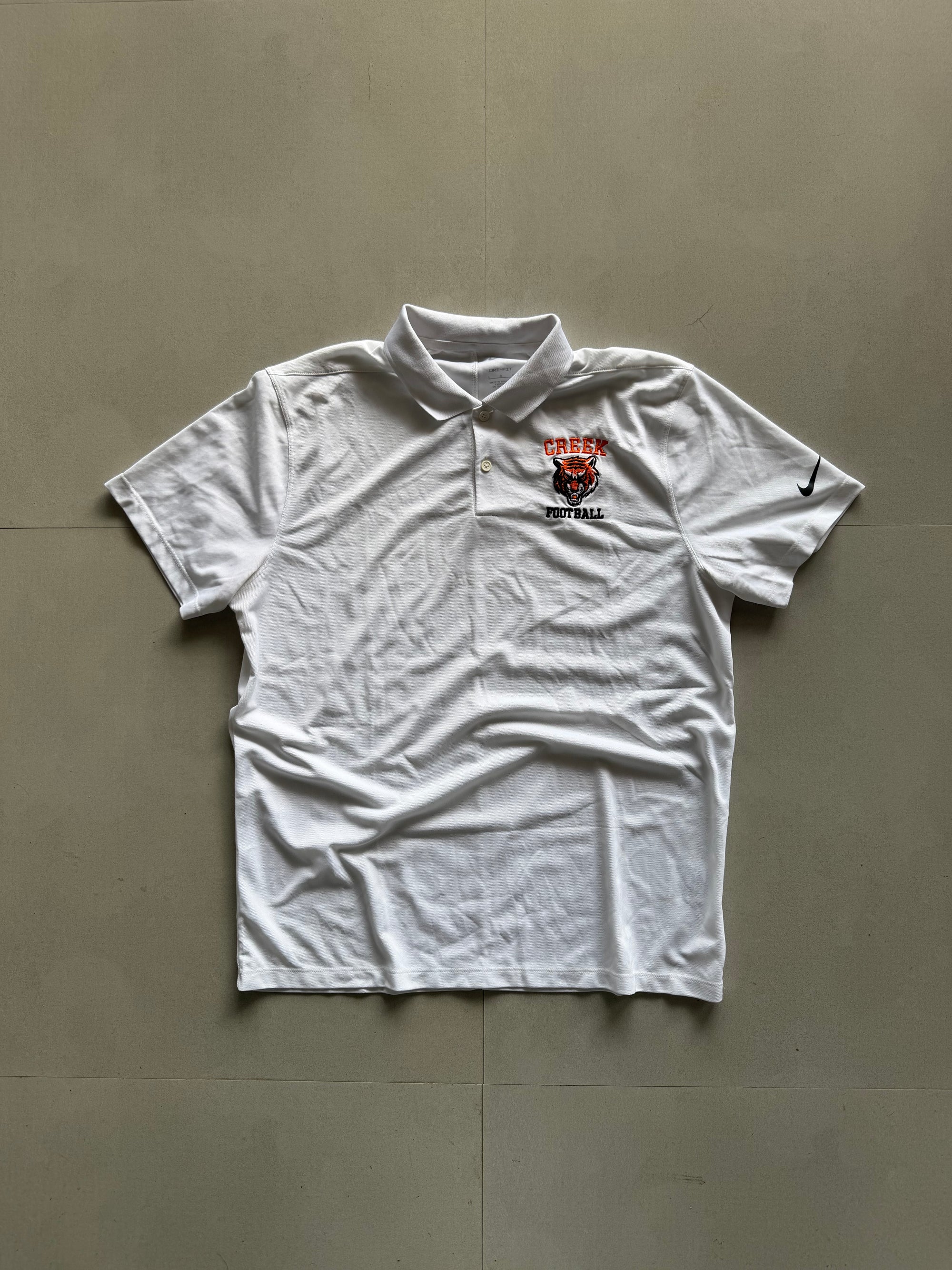 NIKE DRI FIT POLO TEE - L