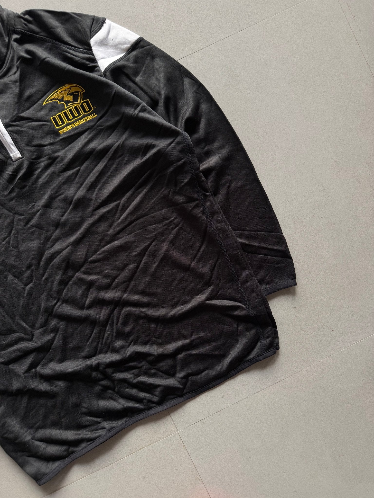 ADIDAD QUARTER ZIP JACKET - M - Aged Arc