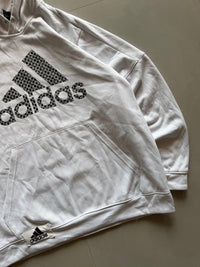 ADIDAS BIG LOGO HOODIE - XL - Aged Arc