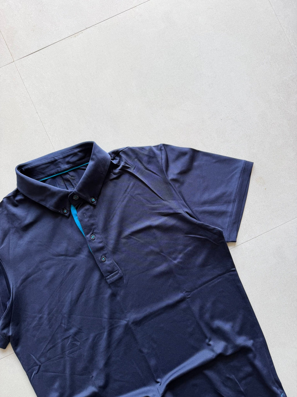 ADIDAS DRI FIT POLO TEE - M - Aged Arc
