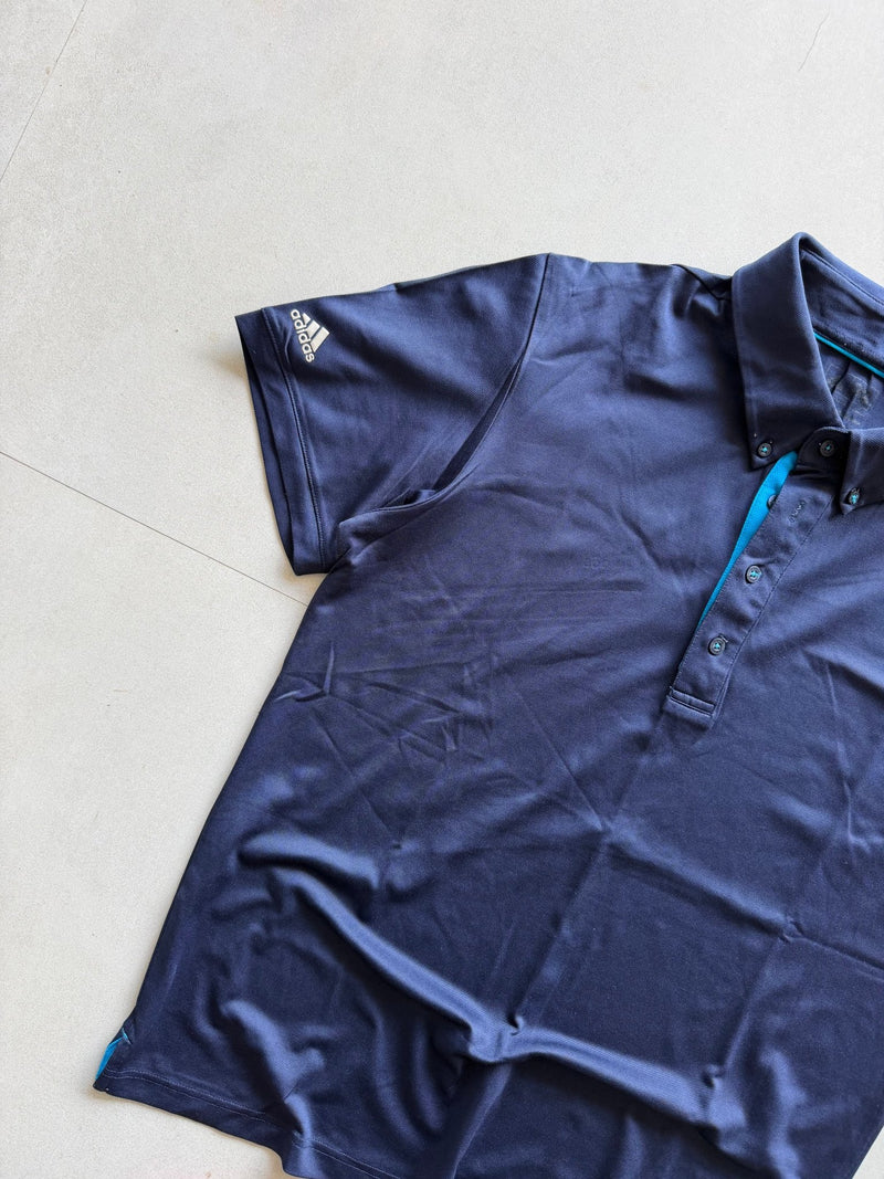 ADIDAS DRI FIT POLO TEE - M - Aged Arc
