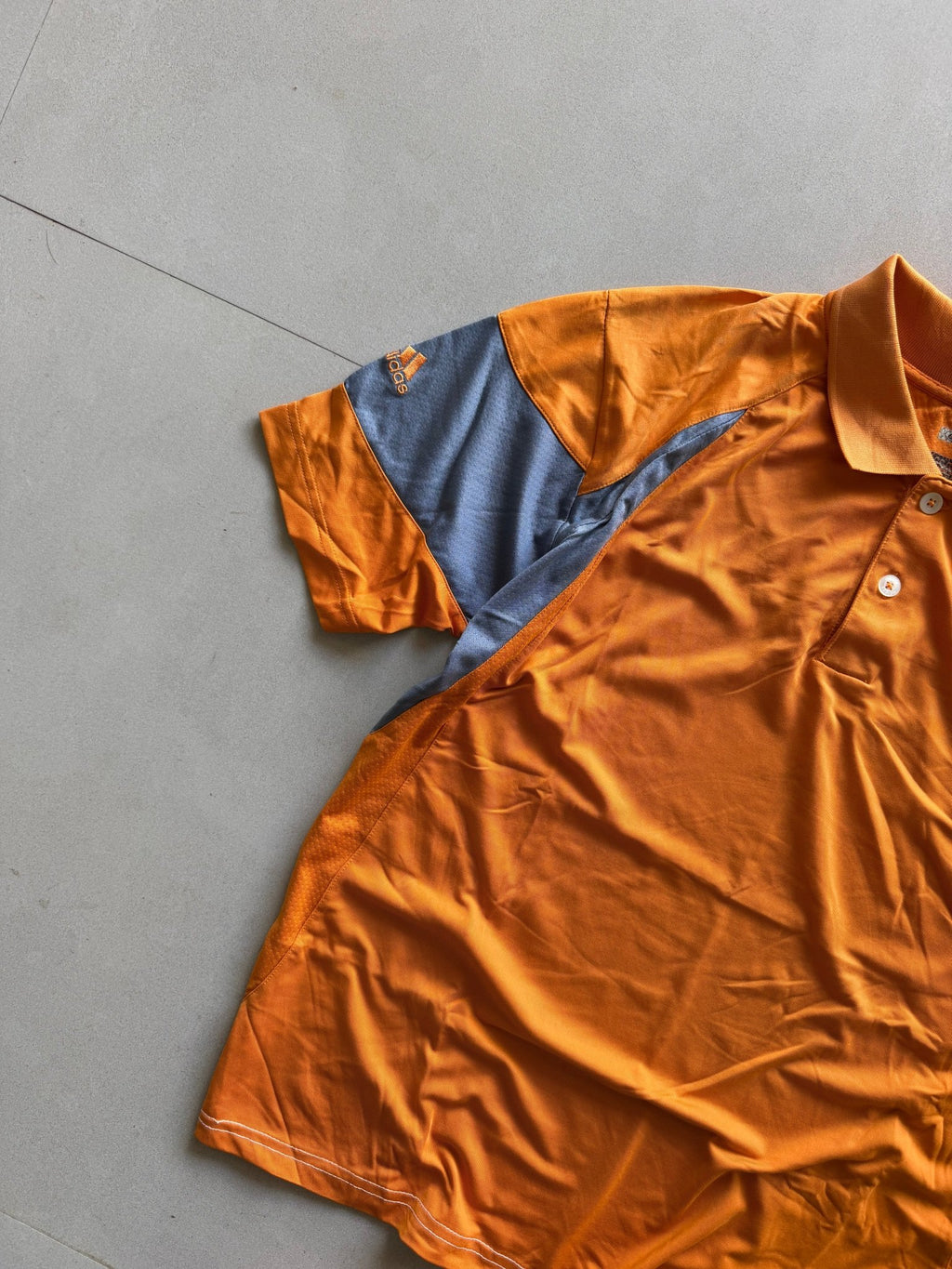 ADIDAS DRI FIT POLO TEE - M - Aged Arc