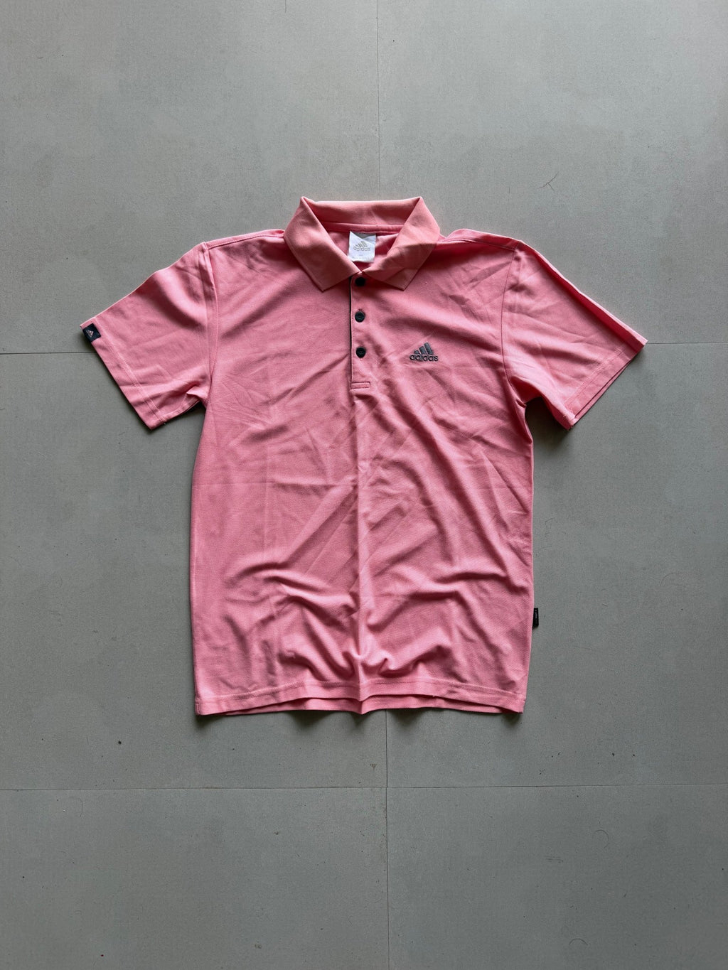 ADIDAS DRI FIT POLO TEE - S - Aged Arc