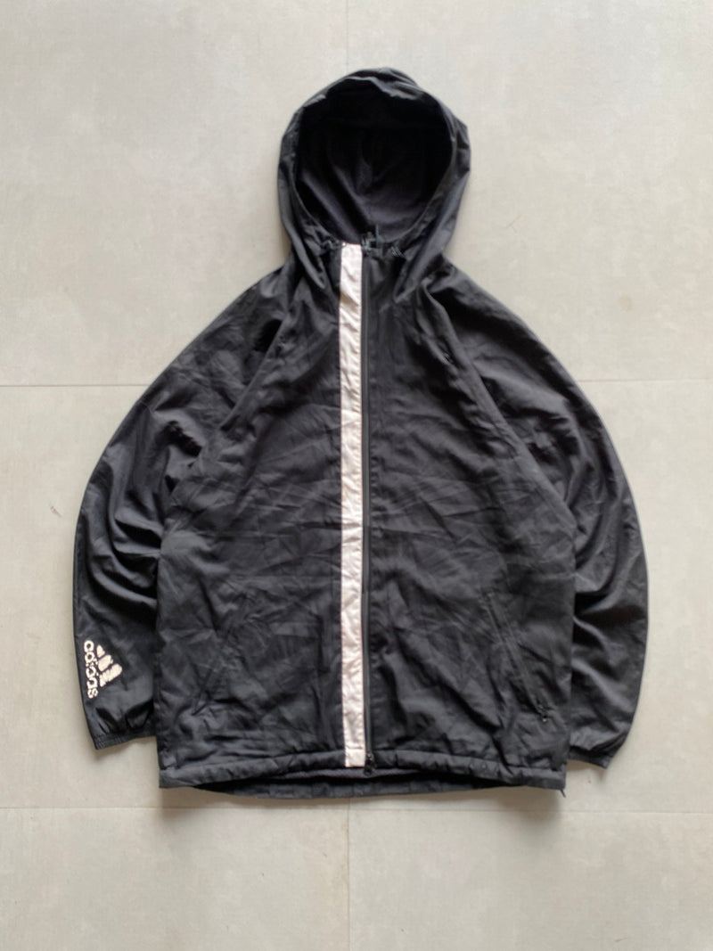 ADIDAS HOODED JACKET - XL - Aged Arc