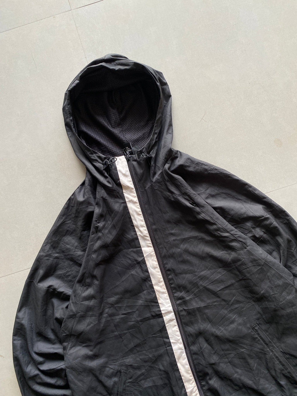 ADIDAS HOODED JACKET - XL - Aged Arc