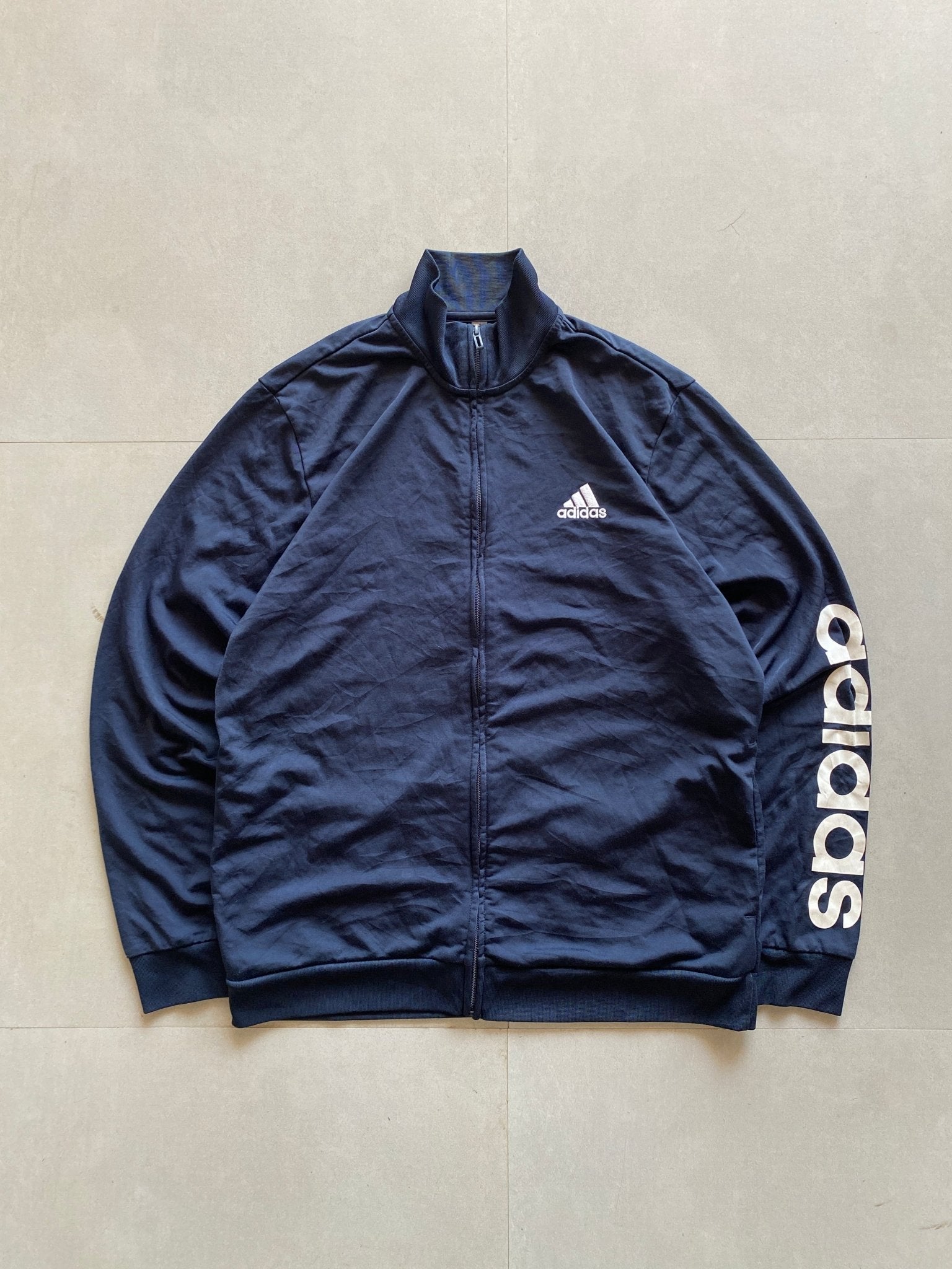 ADIDAS SPELL OUT JACKET - L - Aged Arc