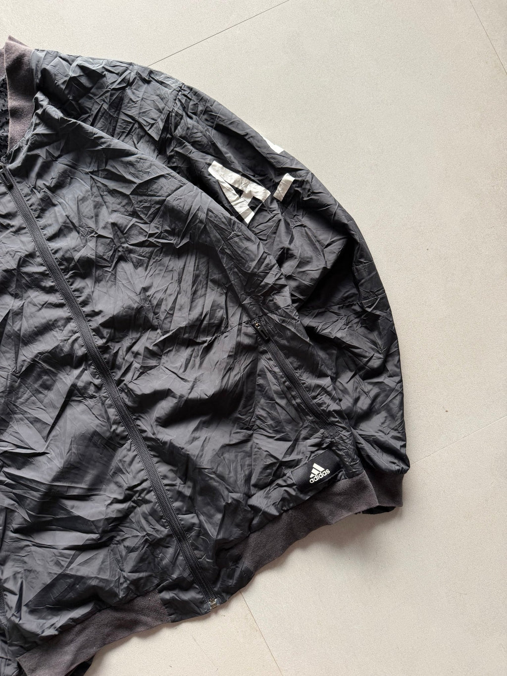 ADIDAS SPELL OUT JACKET - M - Aged Arc