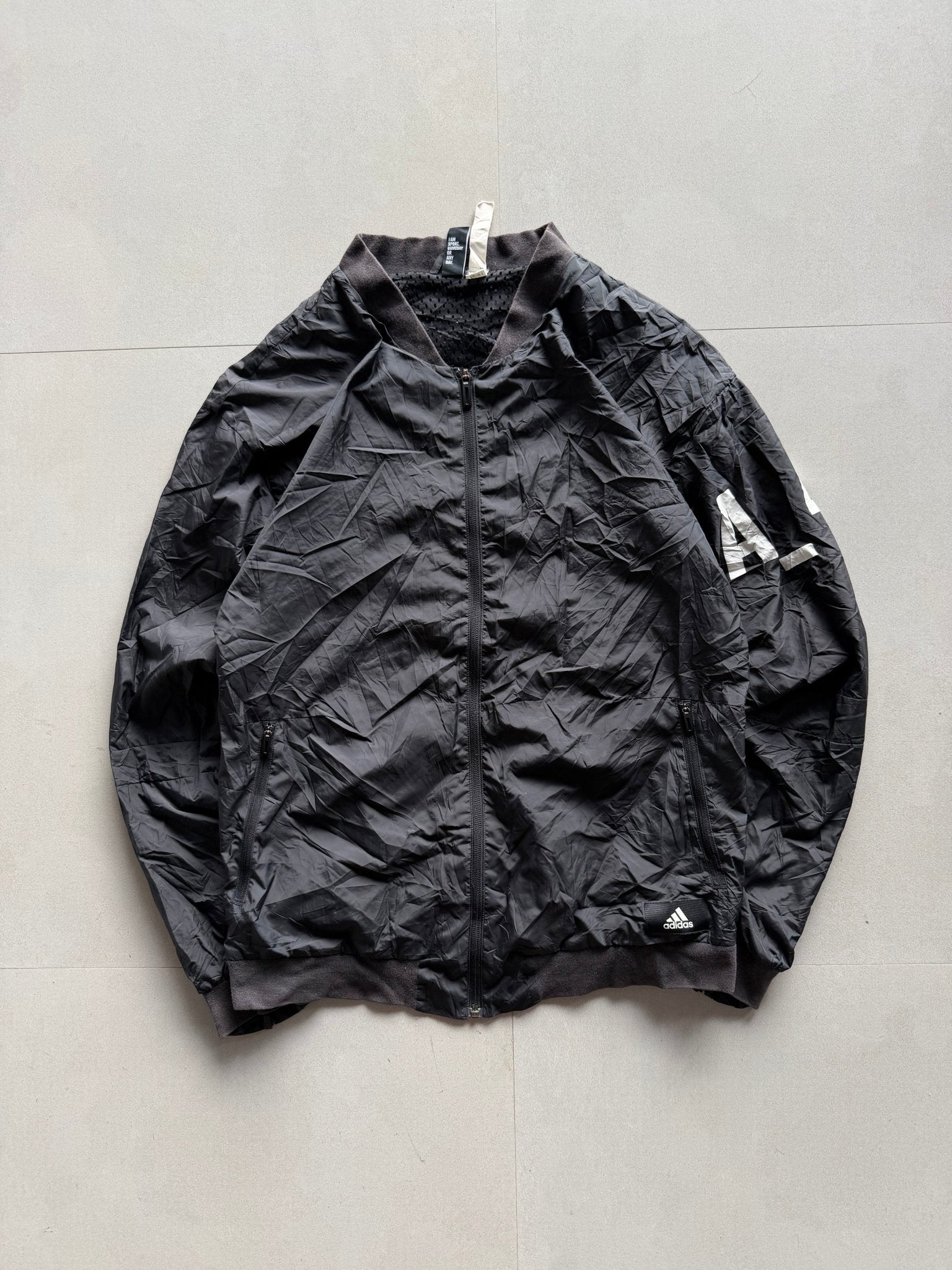 ADIDAS SPELL OUT JACKET - M - Aged Arc