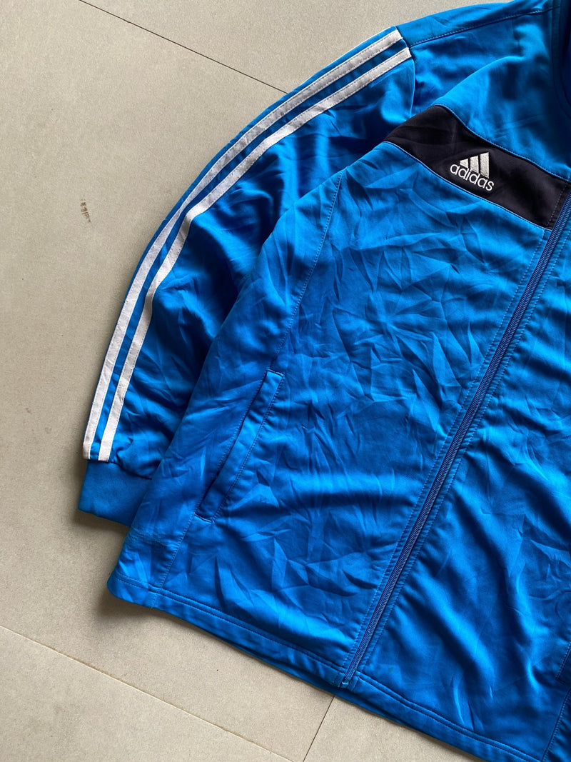 ADIDAS STRIPED JACKET - M - Aged Arc