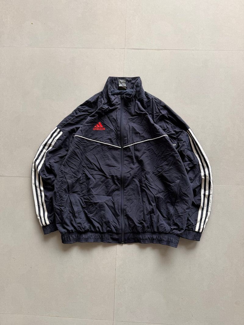ADIDAS STRIPED JACKET - XL - Aged Arc