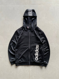 ADIDAS STRIPED SPELL OUT JACKET - XXS - Aged Arc