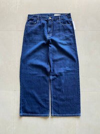 B2 BAGGY WIDE LEG DENIM - L - Aged Arc