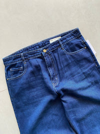 B2 BAGGY WIDE LEG DENIM - L - Aged Arc