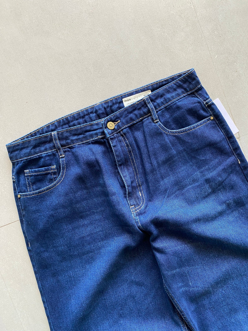 B2 BAGGY WIDE LEG DENIM - L - Aged Arc