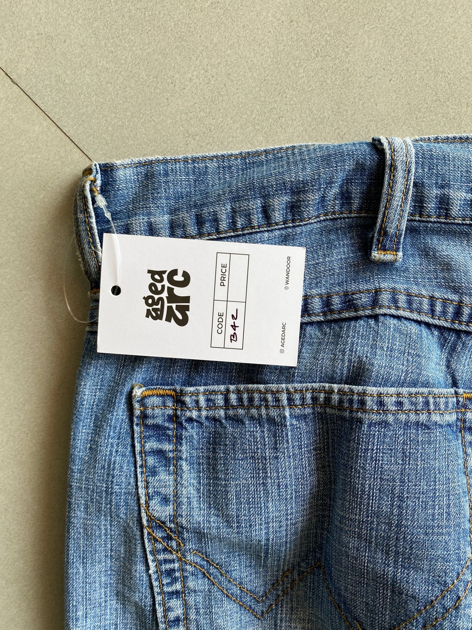 B42 BAGGY DENIM -XL - Aged Arc