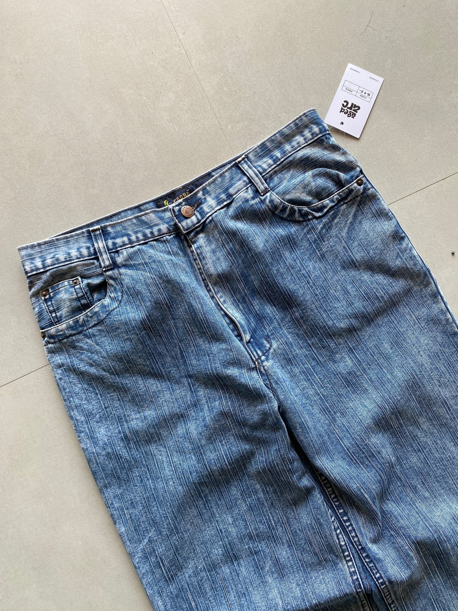 B47 BAGGY DENIM - L - Aged Arc