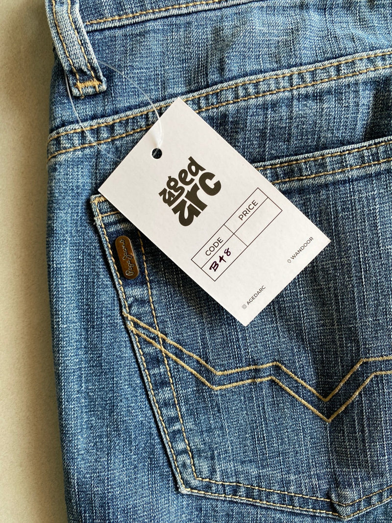 B48 BAGGY DENIM - L - Aged Arc