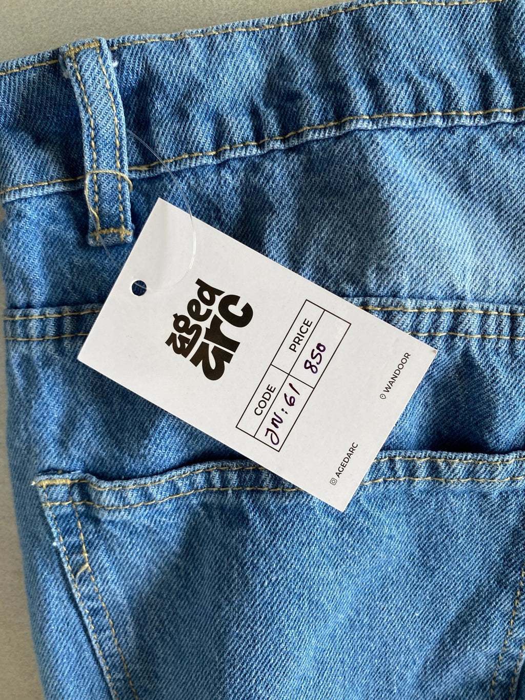 BAGGY DENIM - XL - Aged Arc