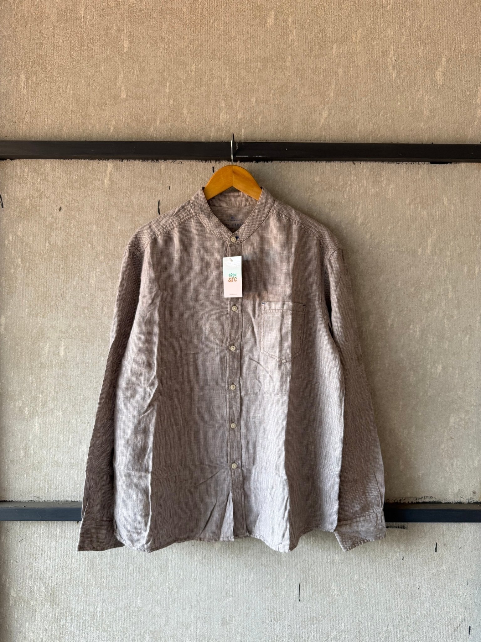 BLUE HARBOUR LINEN SHIRT - XL - Aged Arc