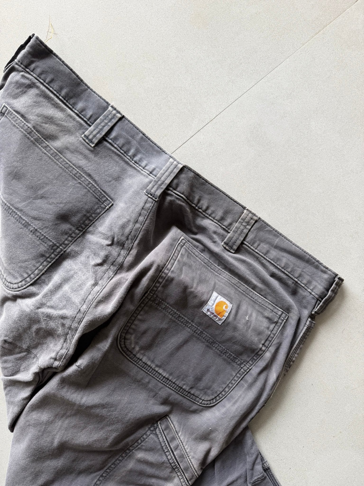 CARHARTT DOUBLE KNEE DENIM - XL - Aged Arc