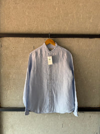 CELIO LINEN SHIRT - M - Aged Arc