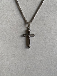 CRUCIFIX CROSS PENDANT CHAIN - Aged Arc