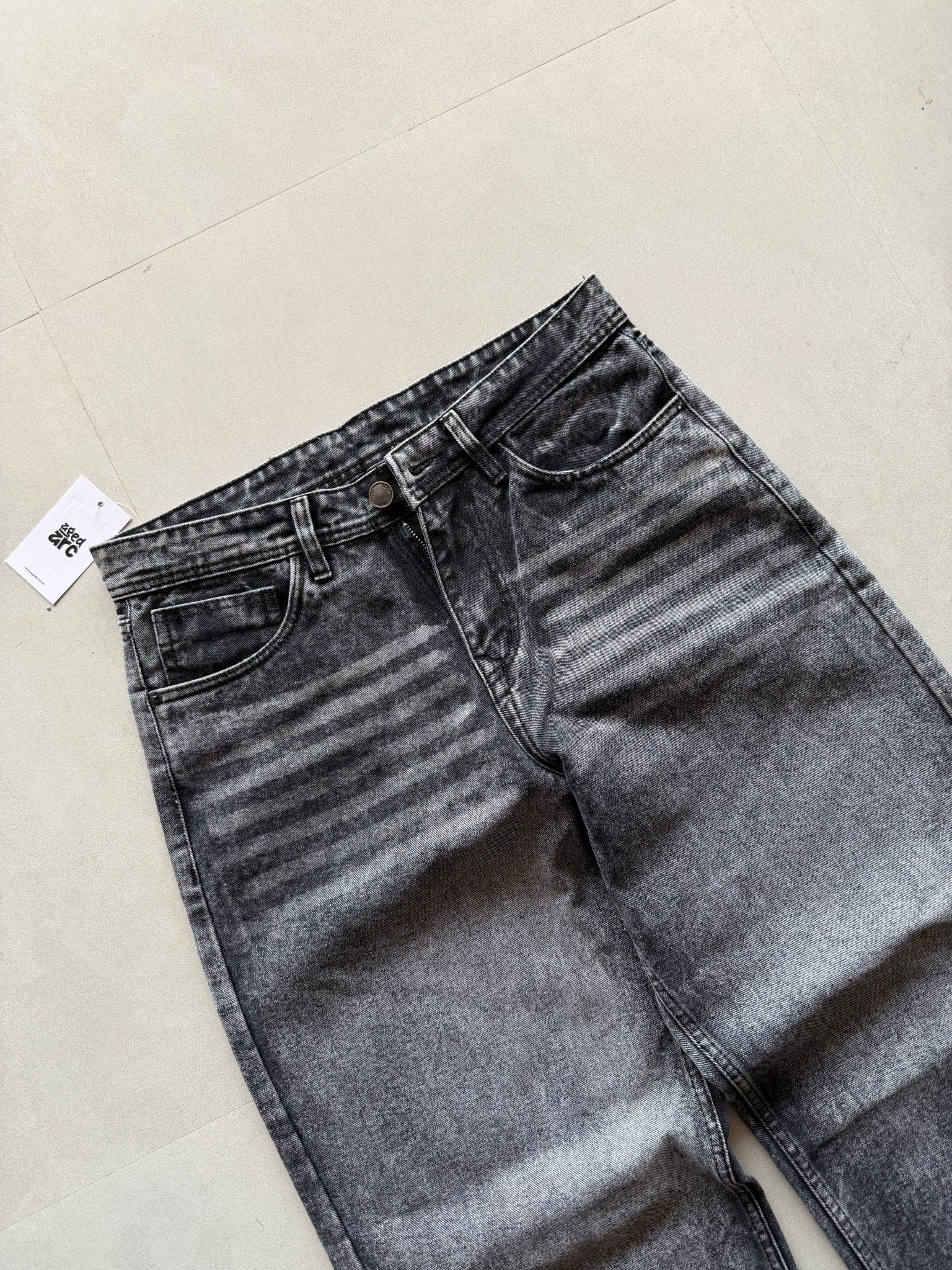 DARK GREY WIDE LEG - Aged Arc