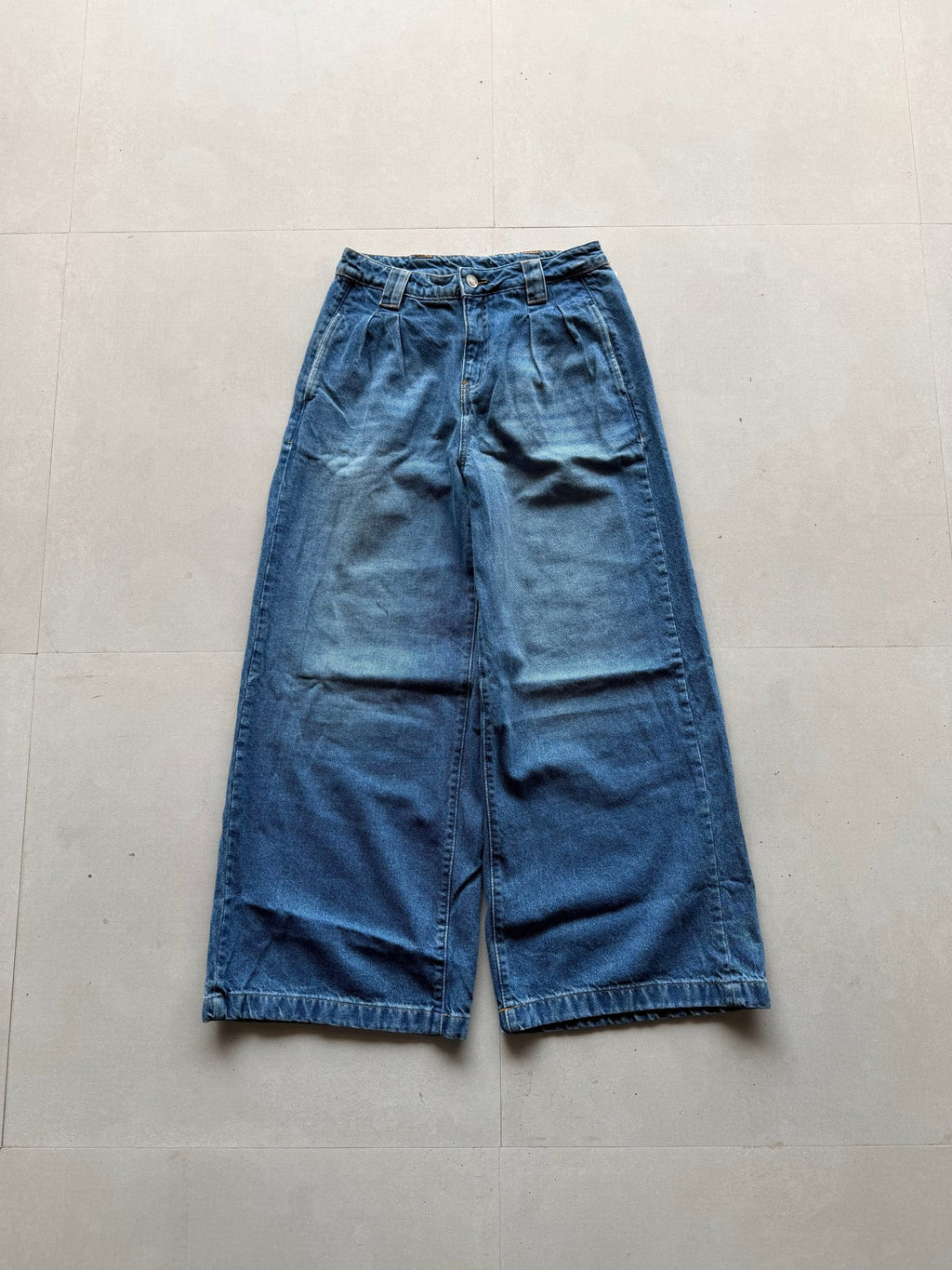 DN72 WIDELEG DENIM - M - Aged Arc