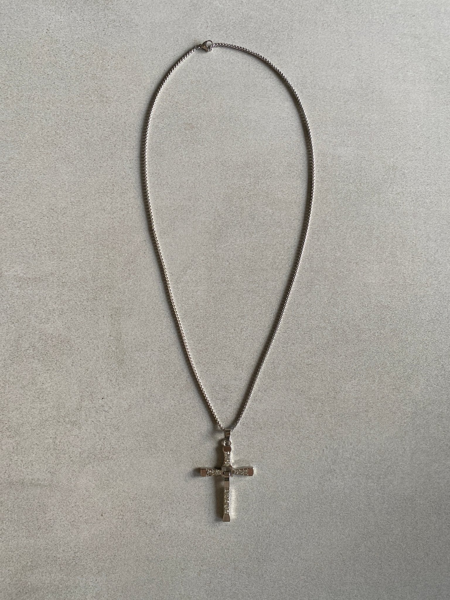 DOMINIC CROSS TORETTO PENDANT CHAIN - Aged Arc