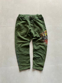ED HARDY SWEAT PANT - M - Aged Arc