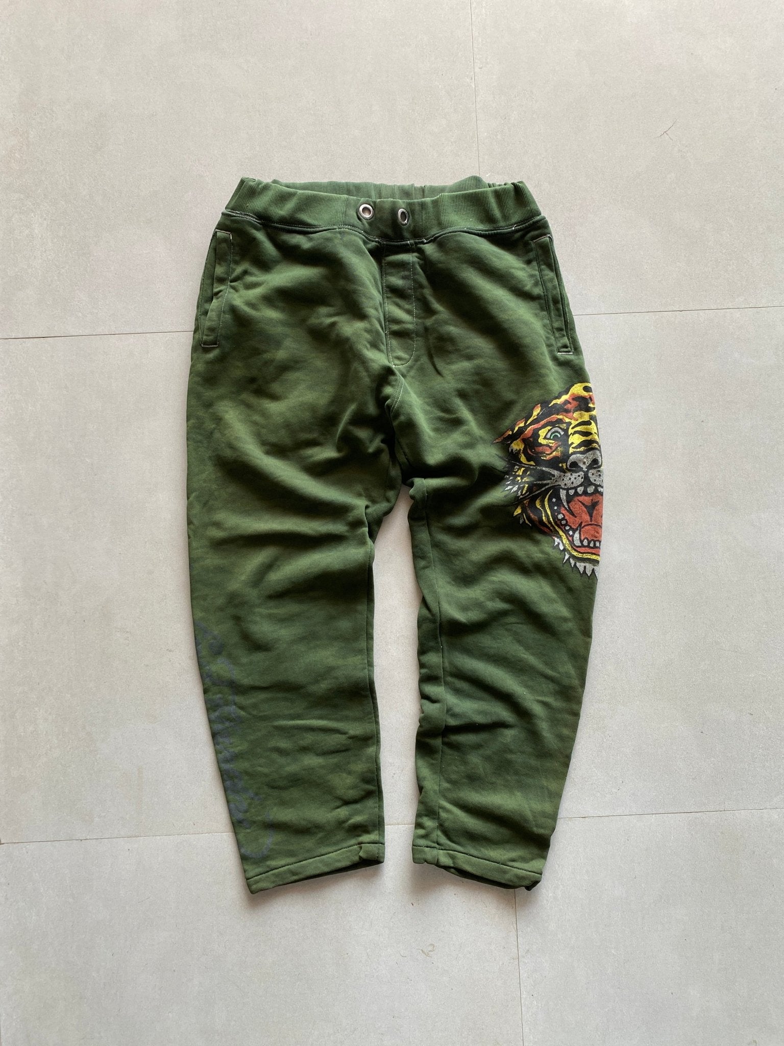 ED HARDY SWEAT PANT - M - Aged Arc