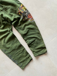 ED HARDY SWEAT PANT - M - Aged Arc