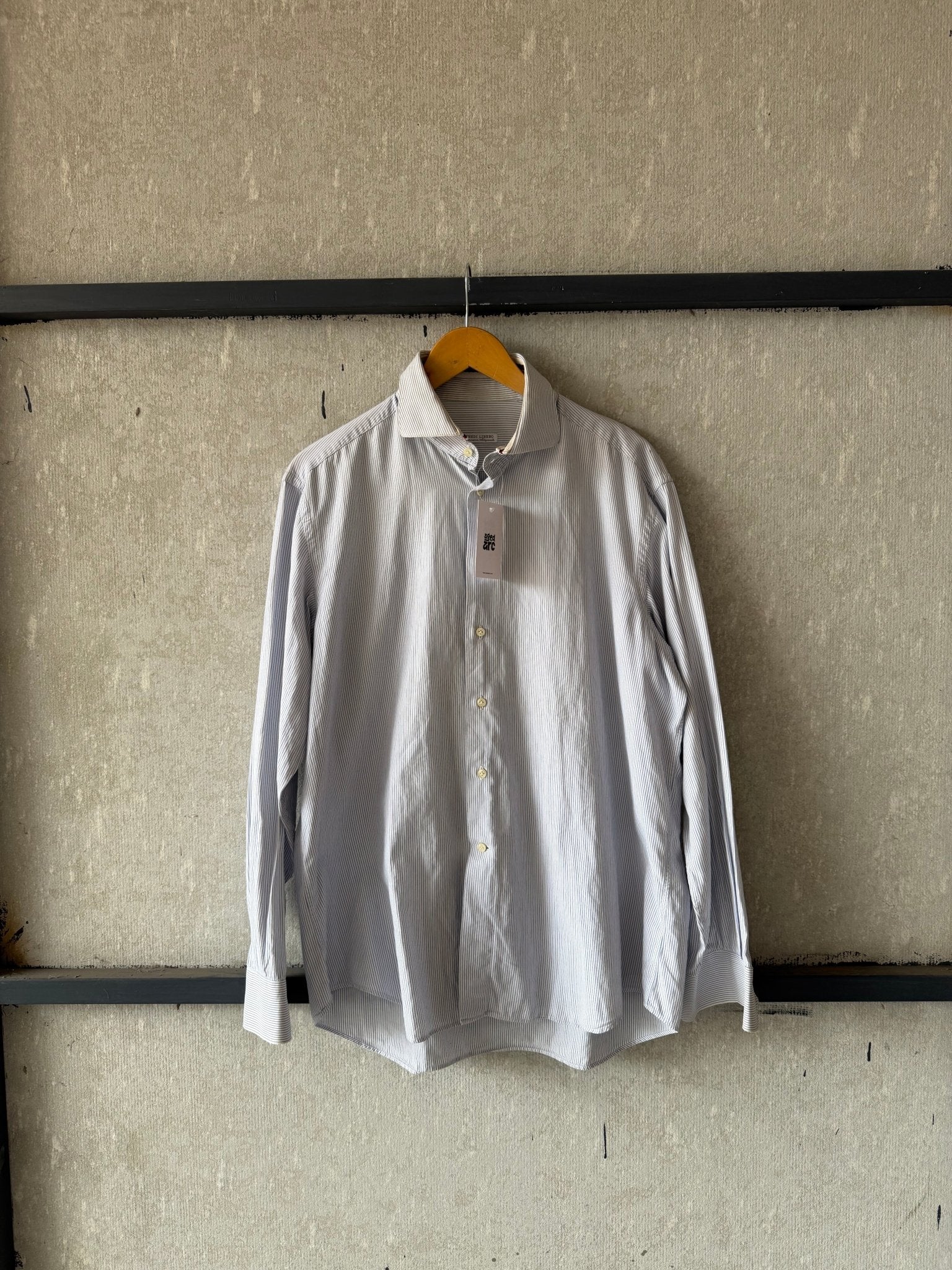 EREDI LIBERO STRPED SHIRT - L - Aged Arc