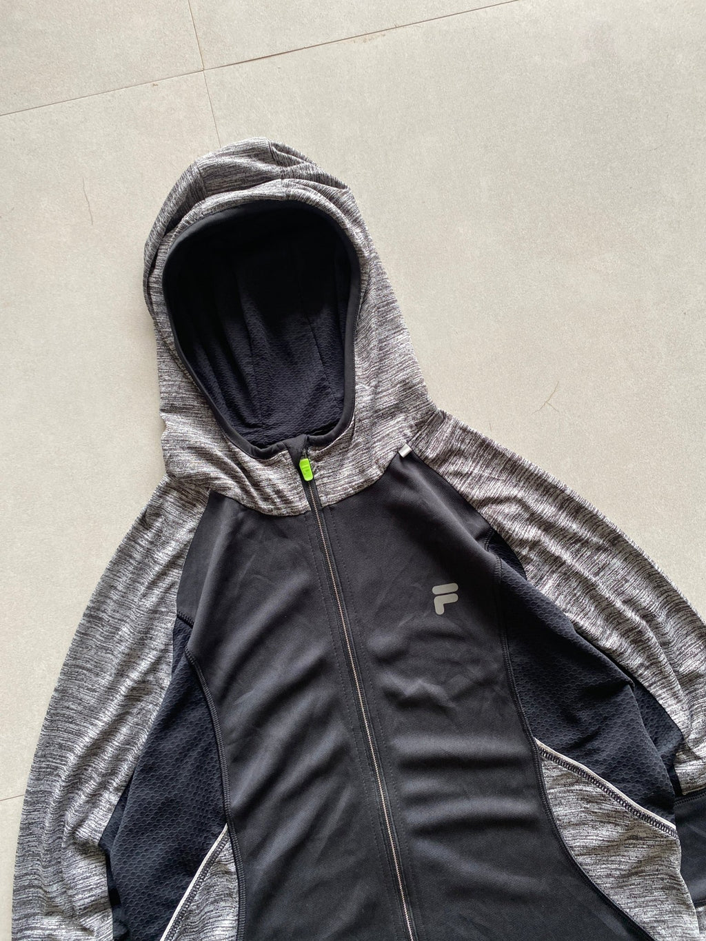 FILA HOODED JACKET - M - Aged Arc